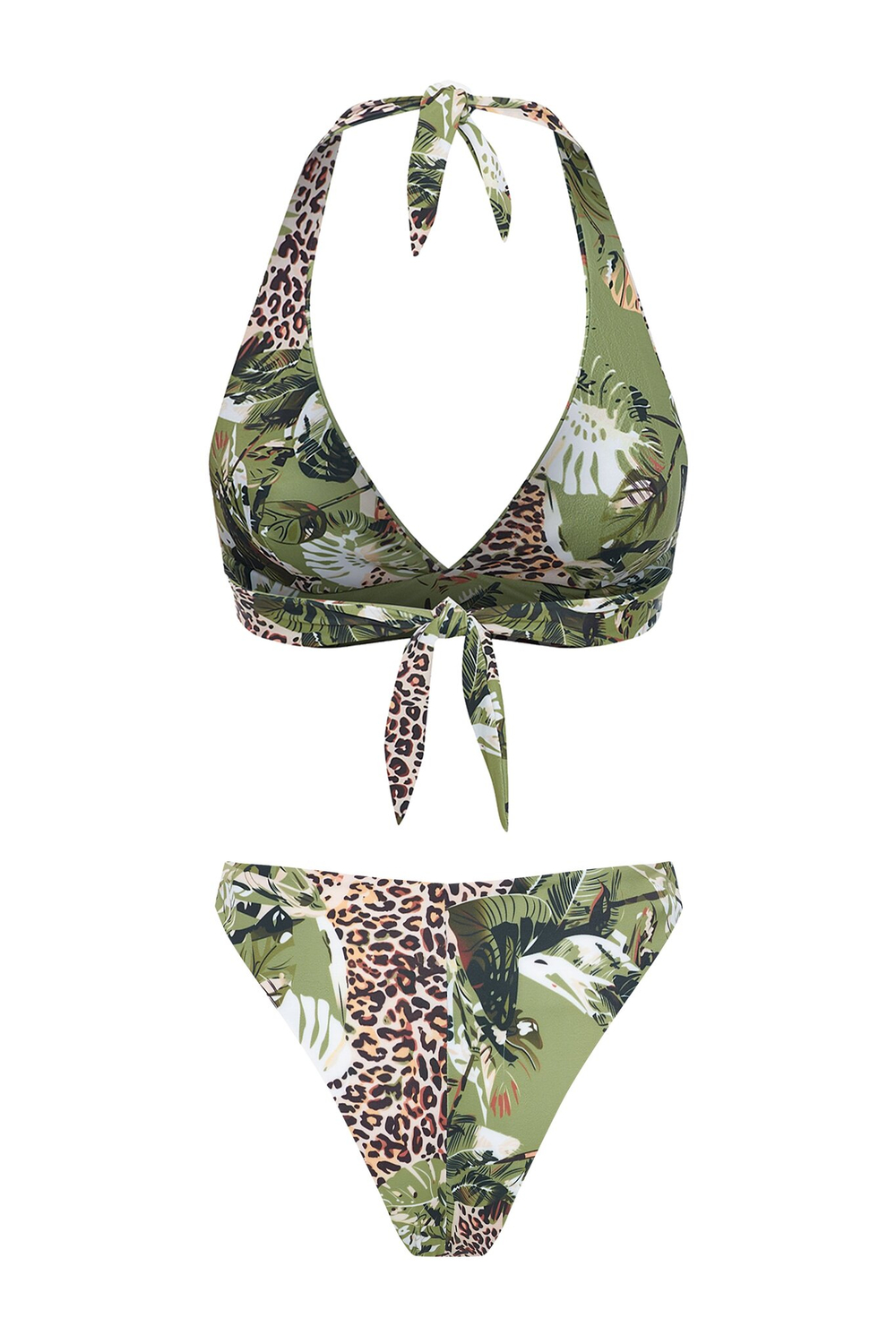 Swimsuit "Halter Safari"