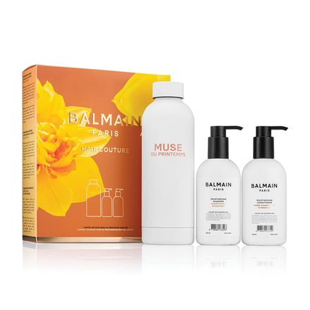 Balmain Hair Couture Набор с белой бутылкой Limited Edition Muse du Printemps Care Set