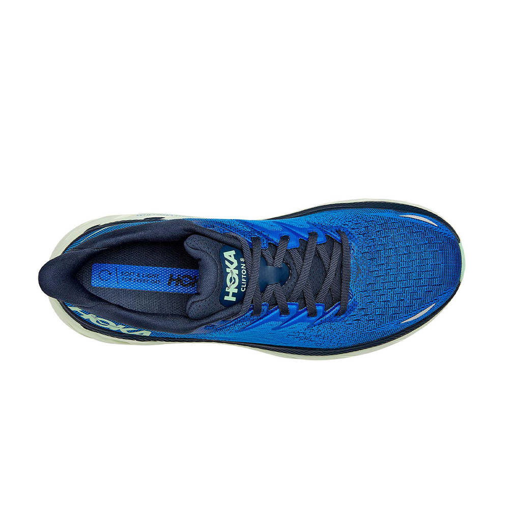 Кроссовки мужские HOKA M CLIFTON 8 Dazzling Blue / Outer Space