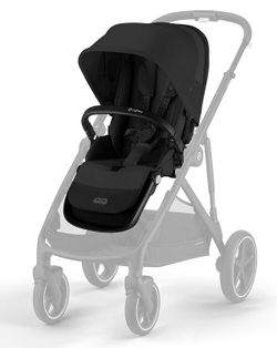 Прогулочный блок Seat Unit для коляски Cybex Gazelle S Moon Black с дождевиком BLK