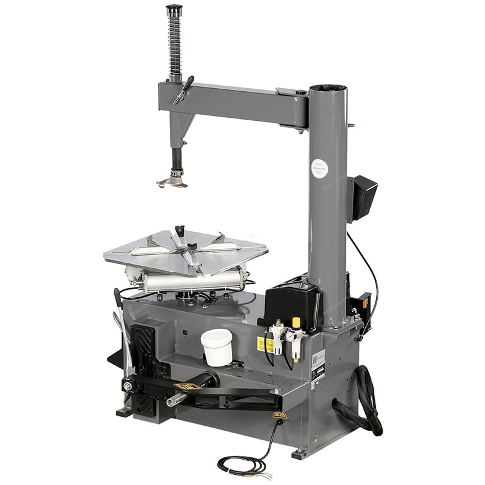 NORDBERG (4639) Шиномонтажный полуавтоматический станок 380В, 2 скорости, взрывная подкачка (серый)