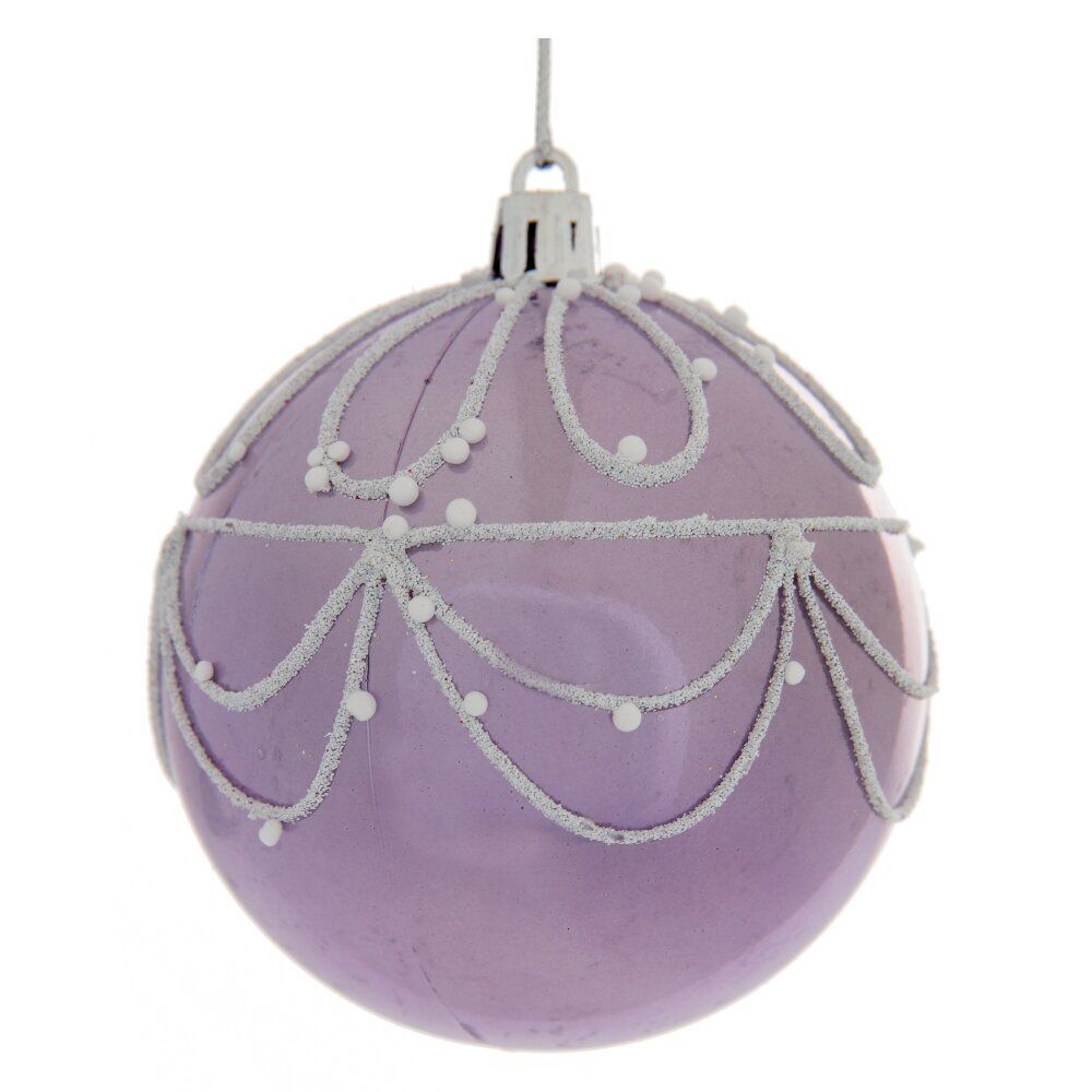 GAEM Набор из 12шт Украшение новогоднее "Шар", D 8 см, L35 W27 H8,5 см