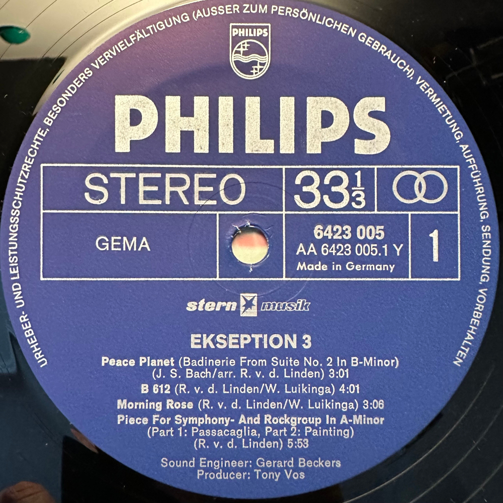 Ekseption - 3 (Германия 1970г.)