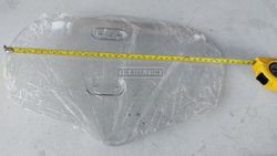 Adventure Windshield, Windscreen for Honda CRF250L-M, CRF300L, 2012-2022. Astront