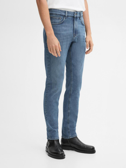 Massimo Dutti Зауженные джинсы, индиго