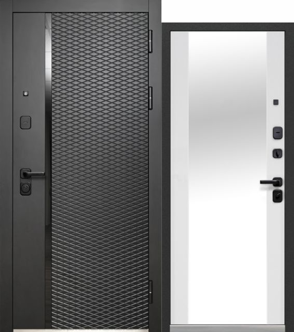 Luxor 2мдф Ромбы Вертикаль Зеркало