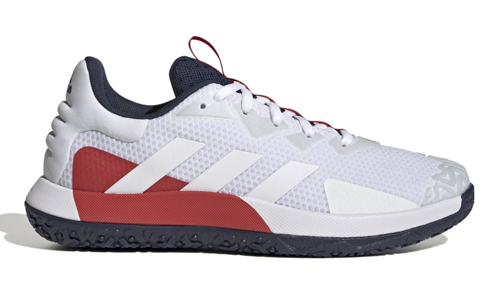 Мужские кроссовки теннисные Adidas SoleMatch Control M OC - white