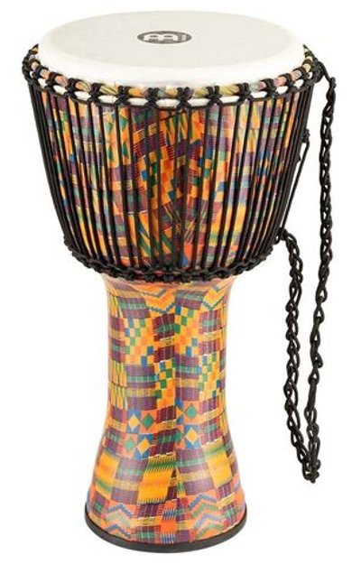Travel Series Джембе 12"Х24", Пластик, Мембрана Пластик, Цвет Kenyan Quilt Meinl Padj2-L-F