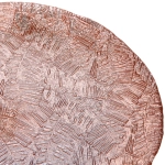 Тарелка 32см «Ривьера»розовое золото