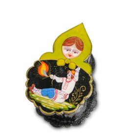 Народные промыслы ШК-12/ 1 Шкатулка «Матрешка» в асс.