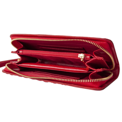 Портмоне женское «Bubbles». Цвет красный