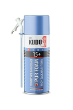 Пена монтажная "KUDO HOME 15+" 520мл/380г всесезонная