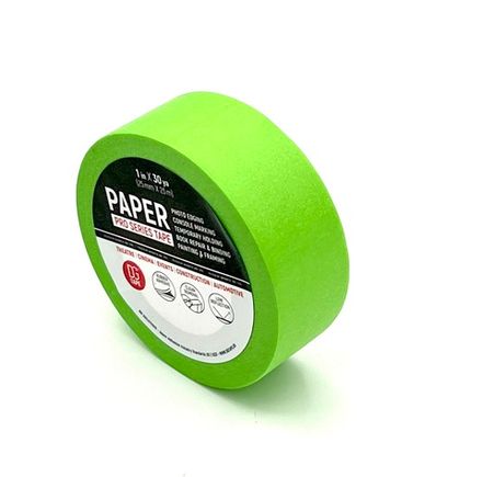 Masking Tape Professional - клейкая лента бумажная цвет светло зеленый 25мм х 25метров NEW
