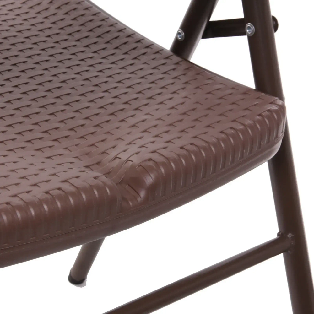 Стул складной 45*50*86см «Венеция» рисунок под ротанг