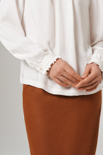 23138 Блузка женская (молочный)