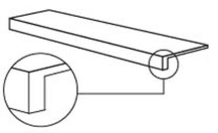 Фронтальная ступень SUPREME HEDONISM GTOP.DOVER WHITE NAT R (PF60017891)