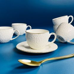 Lenardi 305-097 Кофейный набор 12пр. 110мл в под.уп.(х12)Фарфор