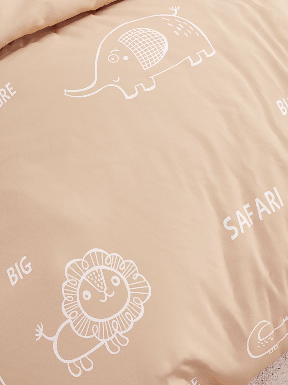 Наволочка комплект 2шт Сказка "Safari (компаньон)" 40х60 см, перкаль