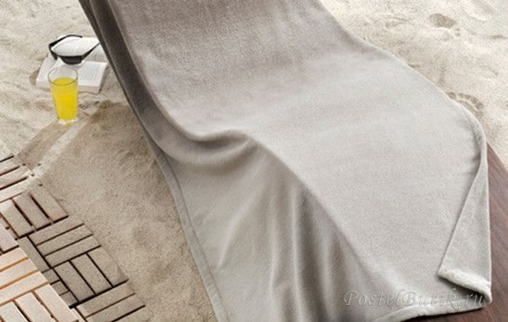 Элитное полотенце пляжное Shade дымчатое от Hamam