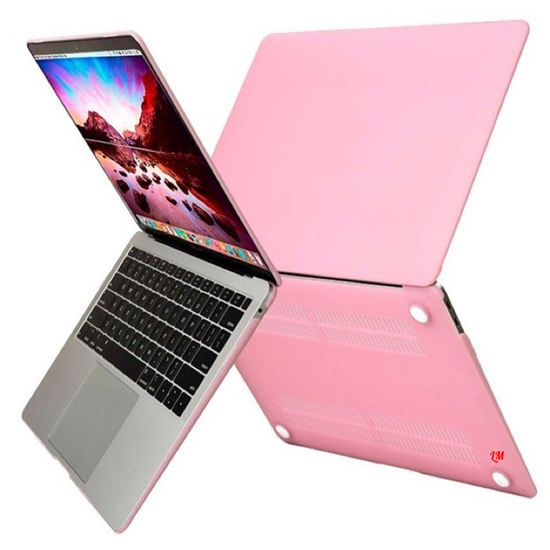 Защитный чехол-накладка Case для Apple MacBook New Air 13"  (2020г.) Нежно-розовая матовая
