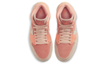 Кроссовки Jordan Air Jordan 1 Mid "Apricot Orange" (Женская размерная сетка)