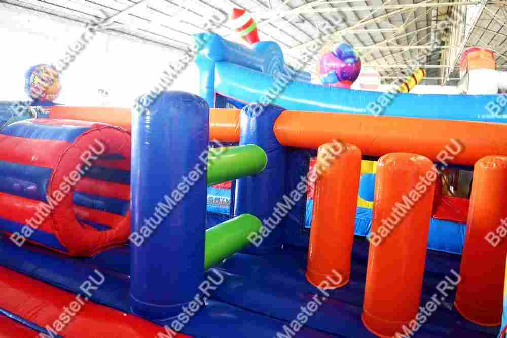 Популярный надувной батут "Приключения Золотой рыбки"