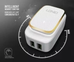 Адаптер 12W 2USB-A 2.4A (A2205) LDNIO CN