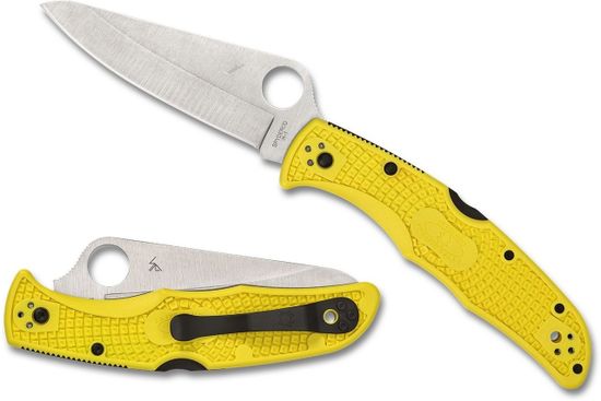 Складной нож Spyderco Pacific Salt 2 91SYL2 c клинком из стали H1, рукоять G10