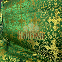 Шёлк "Полоцк" зелёный