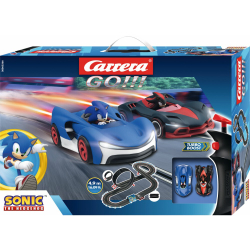 Carrera GO!!! - Автотрек Sonic 4,9 м петля + 2 машинки 62566 / артикул   62566  / GTIN 4007486625662