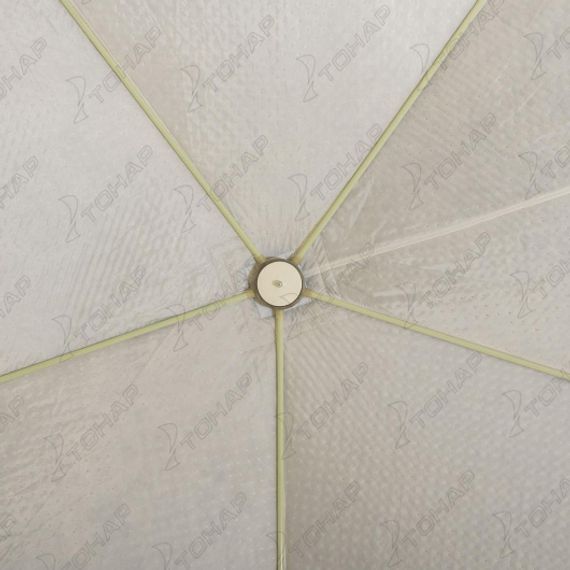 Палатка зимняя утепл. ЮРТА Premium желтый/серый (HS-WSCI-P-YG) Helios