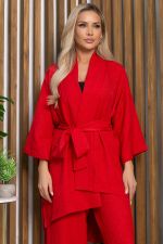 Жакет Свобода линий (красный) Б13218-16М LT Collection