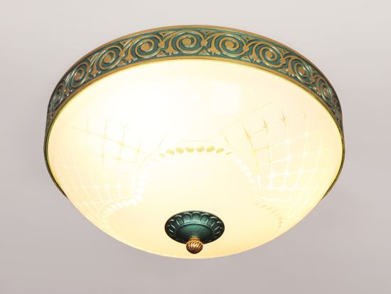 Потолочная люстра Reccagni Angelo PL.7202/3 GREEN