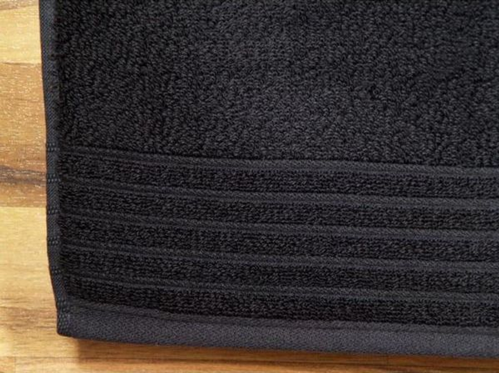 Элитное полотенце махровое Dreams schwarz от Vossen рисунок