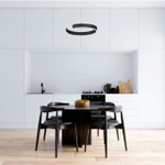 6534/28L LEDIO LN23 223 чёрный Светильник подвесной LED 28W 3000-6000K 1240Лм 220V INDIE