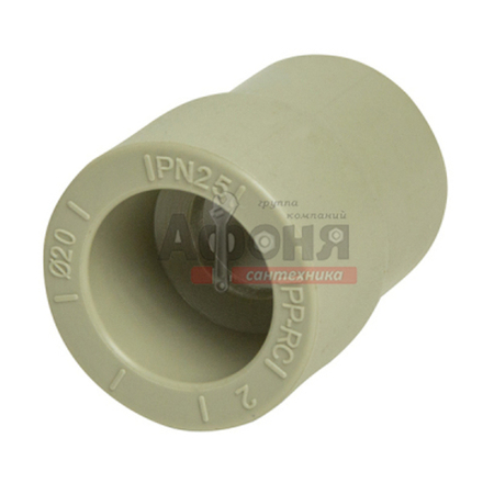 Муфта переходная 25/20 нар/вн VRT® СЕРЫЙ (Россия)