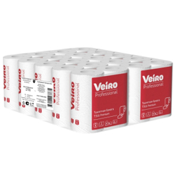 Туалетная бумага в рулонах Veiro Professional Premium белая двухслойная (12 рулонов по 50 м)