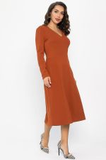Платье трикотажное Парижанка (терракот) П14335-10М LT Collection