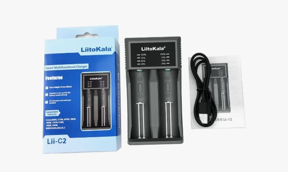 Зарядное устройство Liitokala Lii-C2