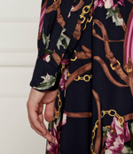 Платье с ремешком POLY LAUREN RALPH LAUREN - темно-синий(200940188)