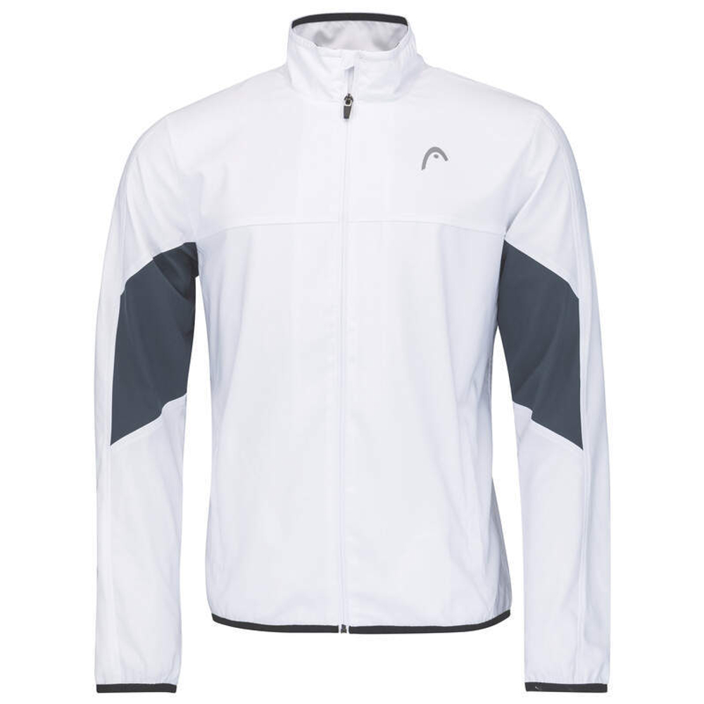 Детская теннисная толстовка Head Club 22 Jacket - white/navy
