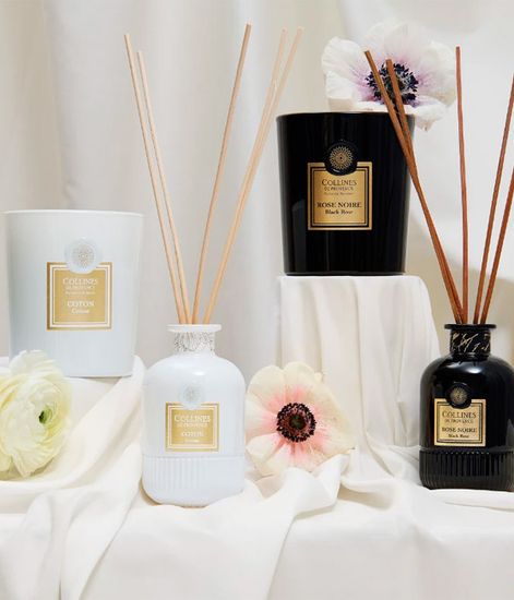 Black Rose, свеча Fleurs & Ecorces collection, Collines de Рrovencе