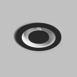 Встраиваемый светодиодный светильник Denkirs Ranum DK2500-BK