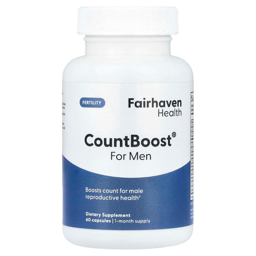 Fairhaven Health, CountBoost для мужчин, 60 капсул