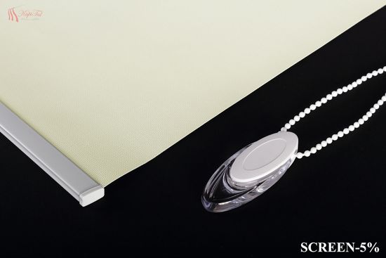 Рулонные шторы Mini - Screen (молочный) Скрин