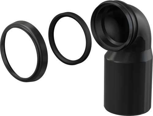 Колено M906 стока комплект 90/110