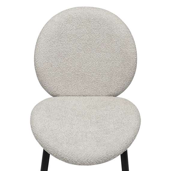 Стул Bente, светло-серое букле