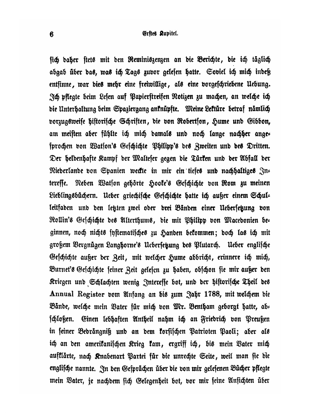 John Stuart Mill's Selbstbiographie | J.S. Mill