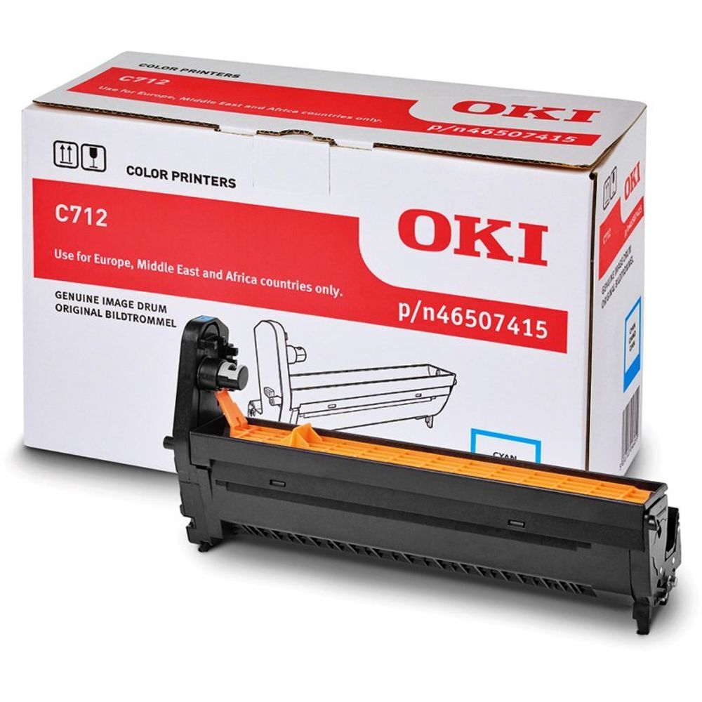 Фотобарабан Oki C712 голубой 46507415