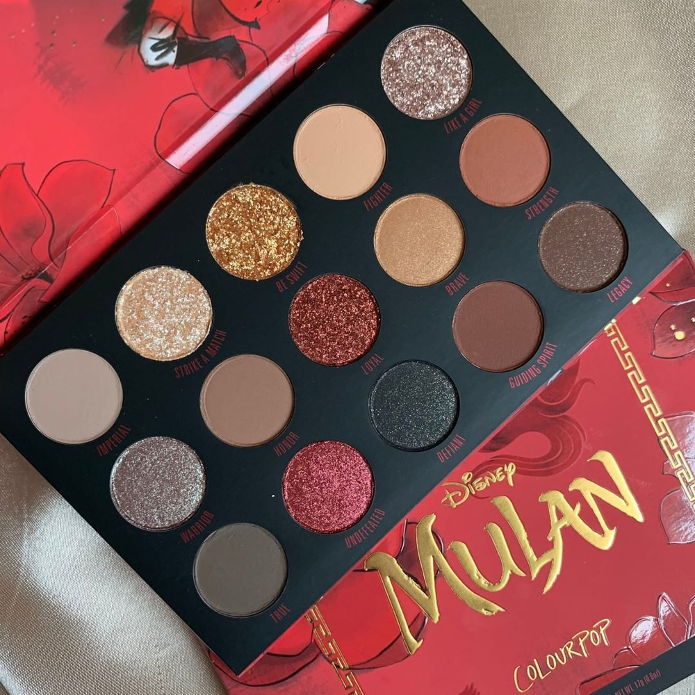 ColourPop Mulan palette